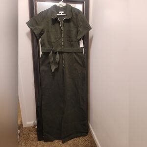 Good American Dark Green Jumpsuit
